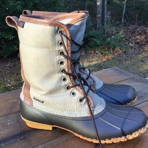 Men's GH Bass Duck Boots Size 9M Waterproof
